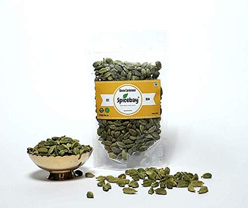 Spicebay Green Cardamom Elaichi Highly Aromatic 8mm 100g