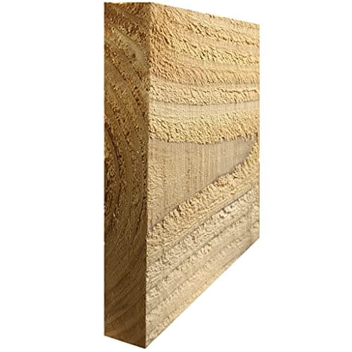 Homegrown Cedar Rough Sawn Timber Cladding 150mm x 22mm (6"x1") 3m Quality Timber Boards (20, 3.0m)