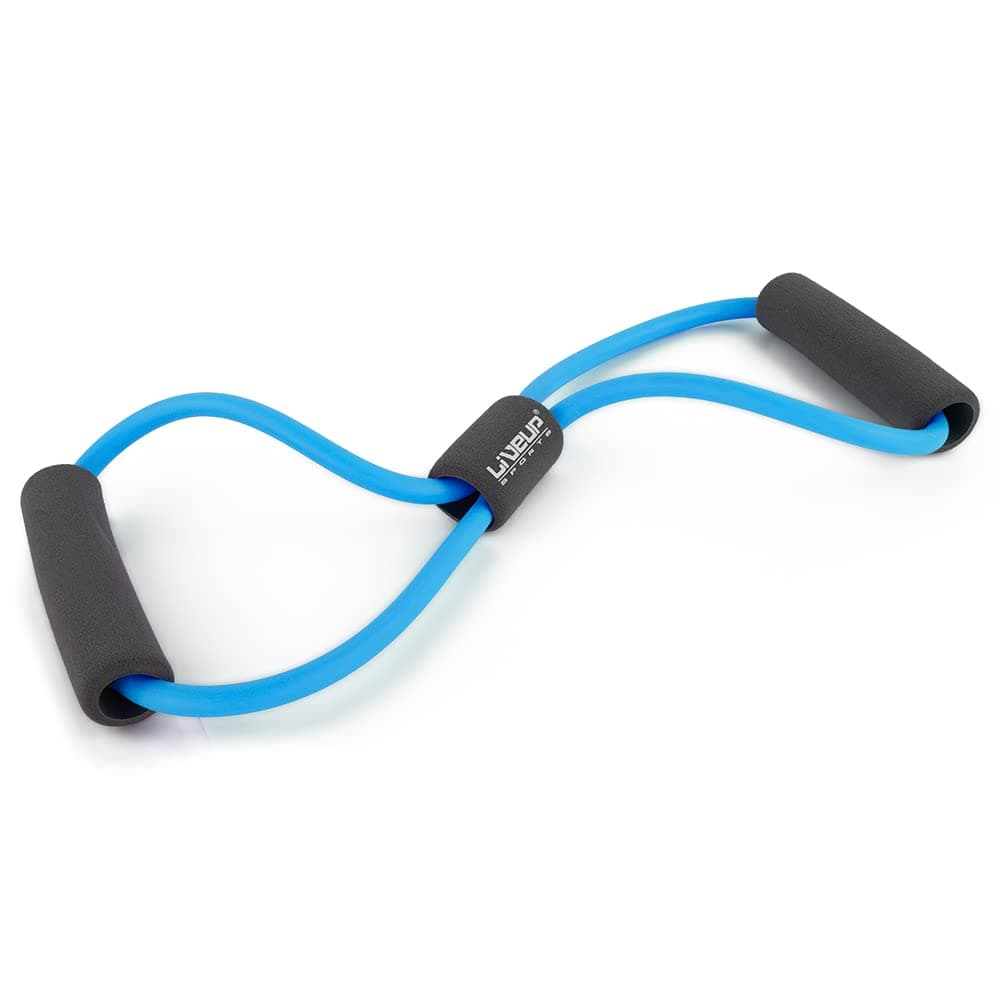 LivEUp Ls3202 Soft Expander Resistance Tube, H Size, Blue/Grey