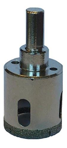 DrillGlass 1 1/4" Diamond Core Drill Bit For Glass and Tile | Beginner's Instructions Drilling Guide | 125DHS
