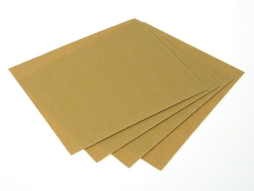 25 Sheets of 60 Grit Glass Paper - 280 x 230mm Sanding Sheets - M2