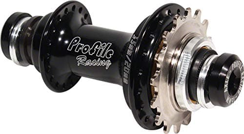 Profile Racing Elite BMX 15mm Cassette Rear Hub, 36 Hole Black