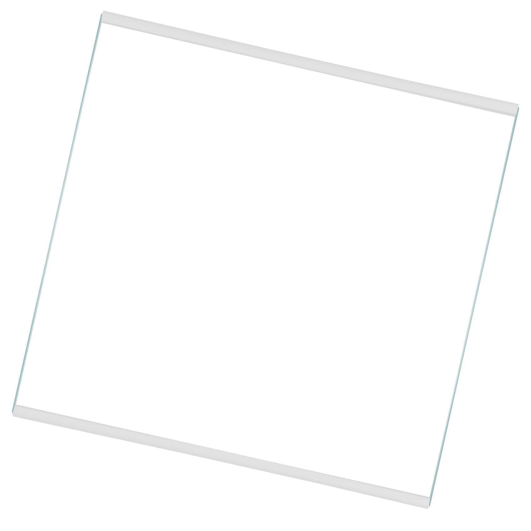 Upgraded W11130202 Freezer Glass Shelf, Compatible with Whirlpool Refrigerators, Replaces Refrigerator Glass Shelf Parts W10773886, W10527848, AP6262439, 4545865, EAP12347521, WRS571CIHZ01