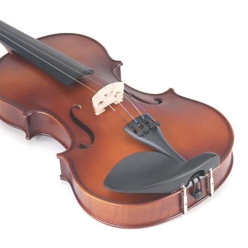 Mendini 4/4MV300+SR Size 4/4 Acoustic Violin - Satin