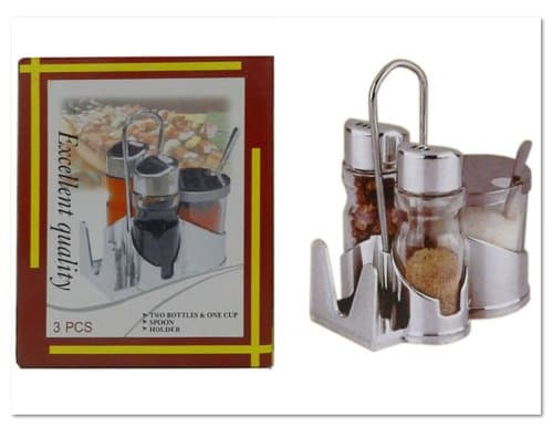 3 Piece Sauce/Condiment Holder Set