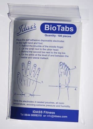 Bio tab for Body fat analysers (Fitness Device - non medical)