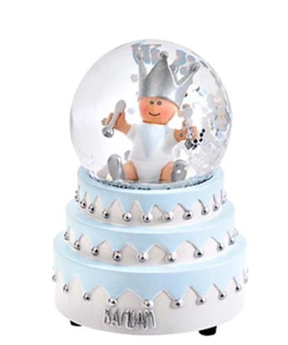 BamBam Boys Musical Cake with Baby Snow Globe