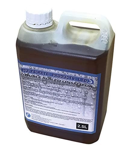 Double Boiled Linseed Oil - Traditional Wood Treatment, Seal/Oil Bare Woods (2.5 litres)