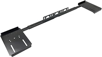 Nagao Seisakusho NB-SPKR-VESA Speaker Stand Compatible with Monitor Arm VESA Computer Monitor Speaker Installation