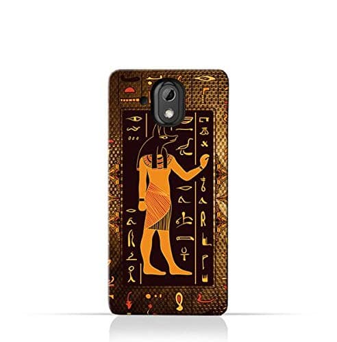 HTC Desire 526G Plus TPU Silicone Case with Egyptian Hieroglyphs Pattern