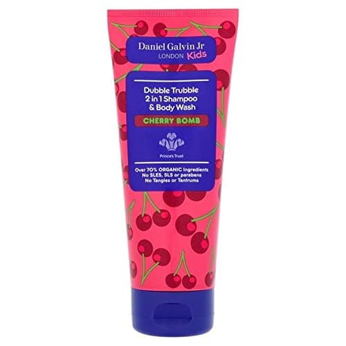 Daniel Galvin Jr Dubble Trubble 2 in 1 Cherrybomb Shampoo & Bodywash 200ml (PACK OF 2)