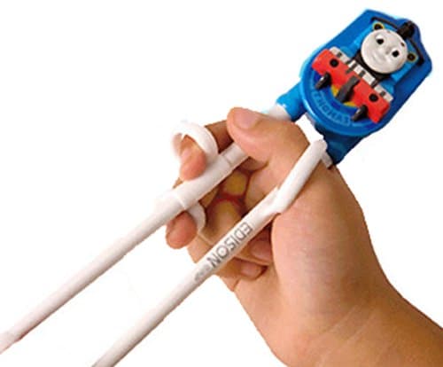 ADS Baby Eating Utensils Thomas the Train Practice Chopsticks