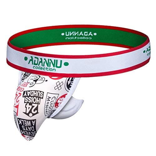 iNoDoZ Men's Pouch Bikini Underwear Fashion Low Rise Bulge Mens Briefs White