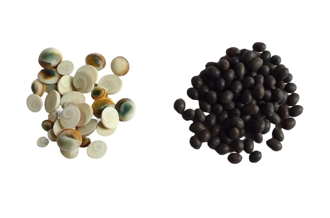 Gomati Chakra K Gatta (30 pcs Each) Gomti Chkra Puja Samgari Laxmi Puja Set