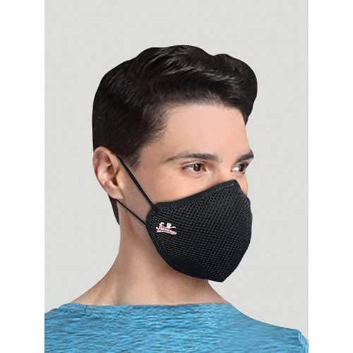 Flamingo Flami-mask Cotton Face Mask For Men 3 Color Pack (Pack of 2)