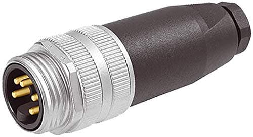 MURR ELEKTRONIK 7000-78081-0000000 Sensor Plug, 5-Pole, 7/8'' Male 0 Field-WIREABLE Screw, Field WIREABLE, CLAMP Section, 6-8 MM