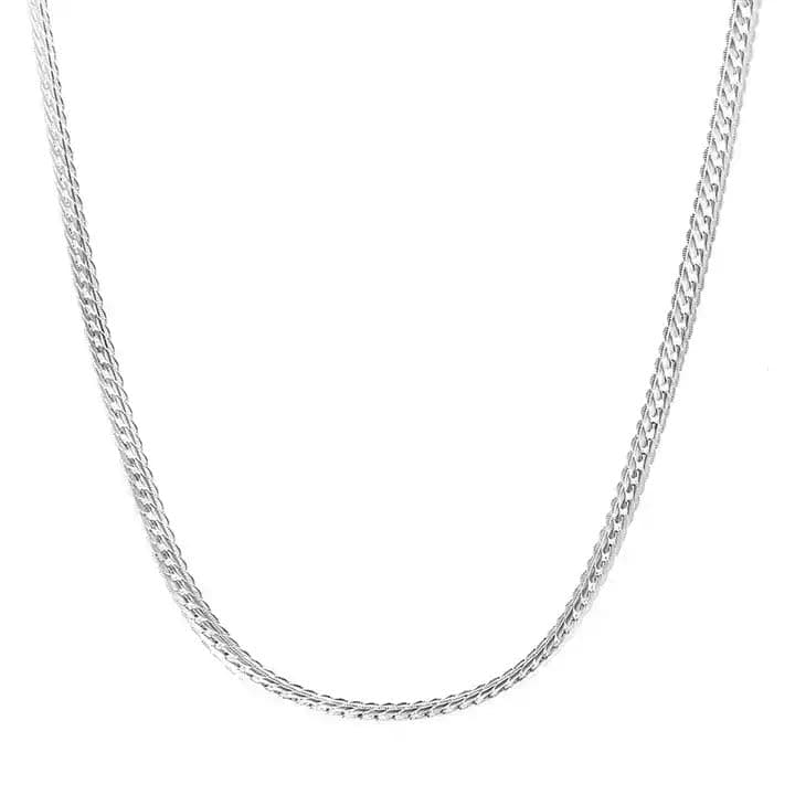 Amaal silver chain for men combo necklace for men platinum chains for men neck chain for men chain for boys mens chain Stainless steel stylish long chains Locket Pendant golden chain fashion A397