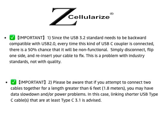 Cellularize Female to Female Adapter