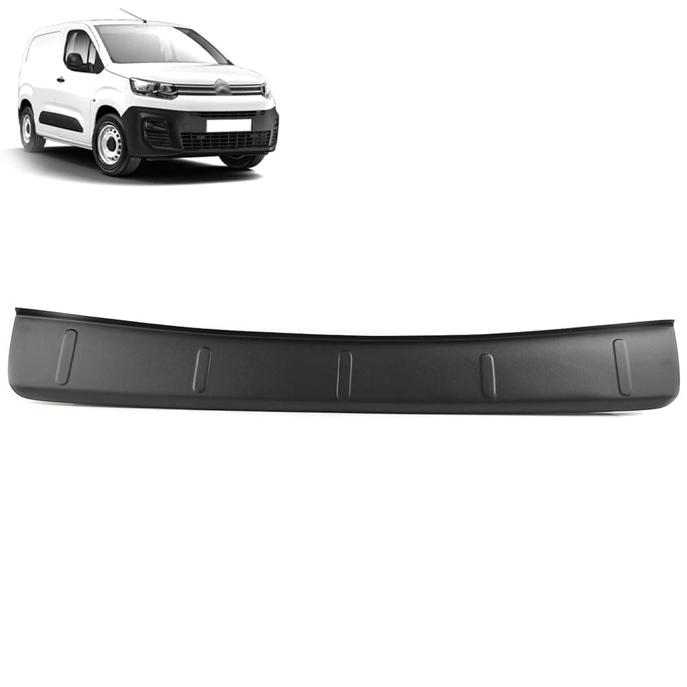 – ROBUST Rear Bumper Cover Protector Step Guard Abs for Peugeot Rifter Partner/Tepee Opel Vauxhall Combo Citroen Berlingo 2018-2022