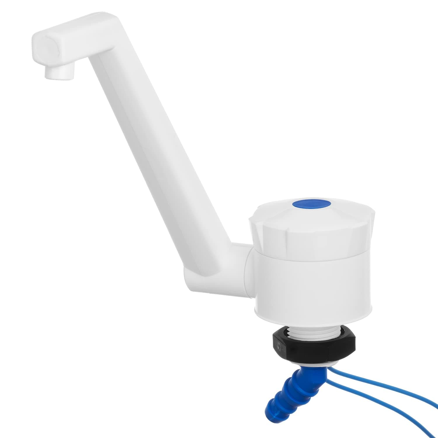 Moritz Camping Tap for Caravans, 12 V, White