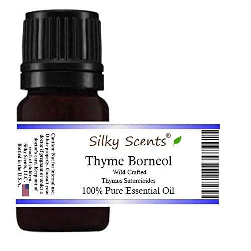 Thyme Borneol Wild Crafted Essential Oil (Thymus Satureioides) 100% Pure and Natural - 15 ML