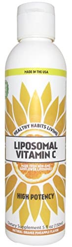 Liposomal Vitamin C - Made in The USA with Non-GMO Sunflower Liposomes - 30 x 1,000 mg Servings (1)