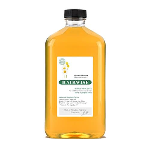 HairWise Vegan shampoo Chamomile for Blonde Hair, enhances highlights, shinny blonde