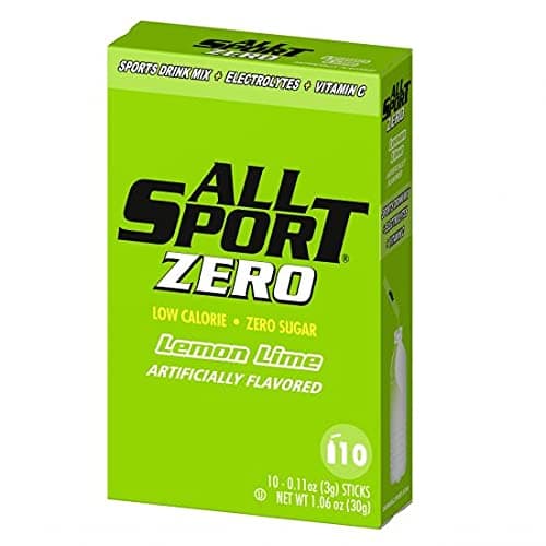 Sticks, Low Calorie, ZERO Sugar, Electrolyte Sports Drink Mix, Vending Pack (Lemon Lime, Pack of 10 (Vending Pack))