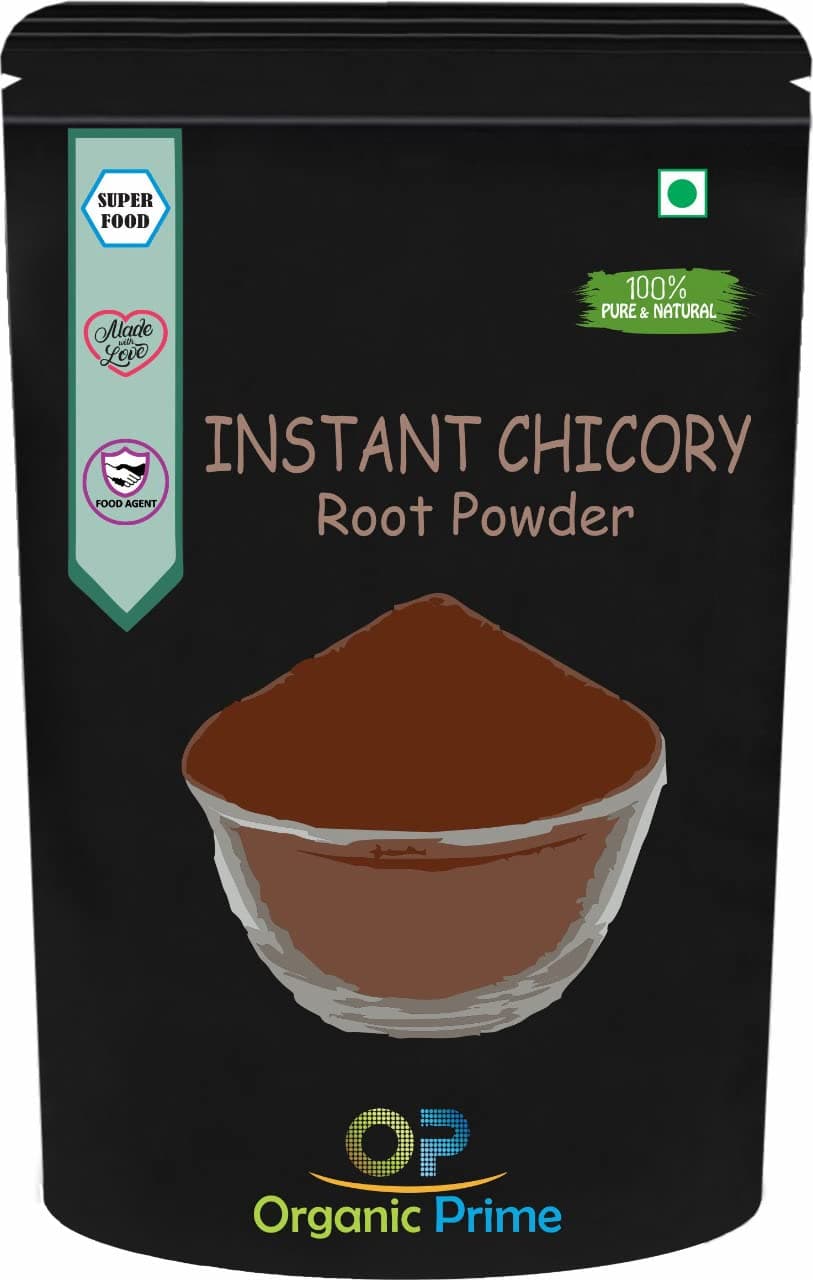 Instant Chicory Powder - 500 GM By Organic Prime