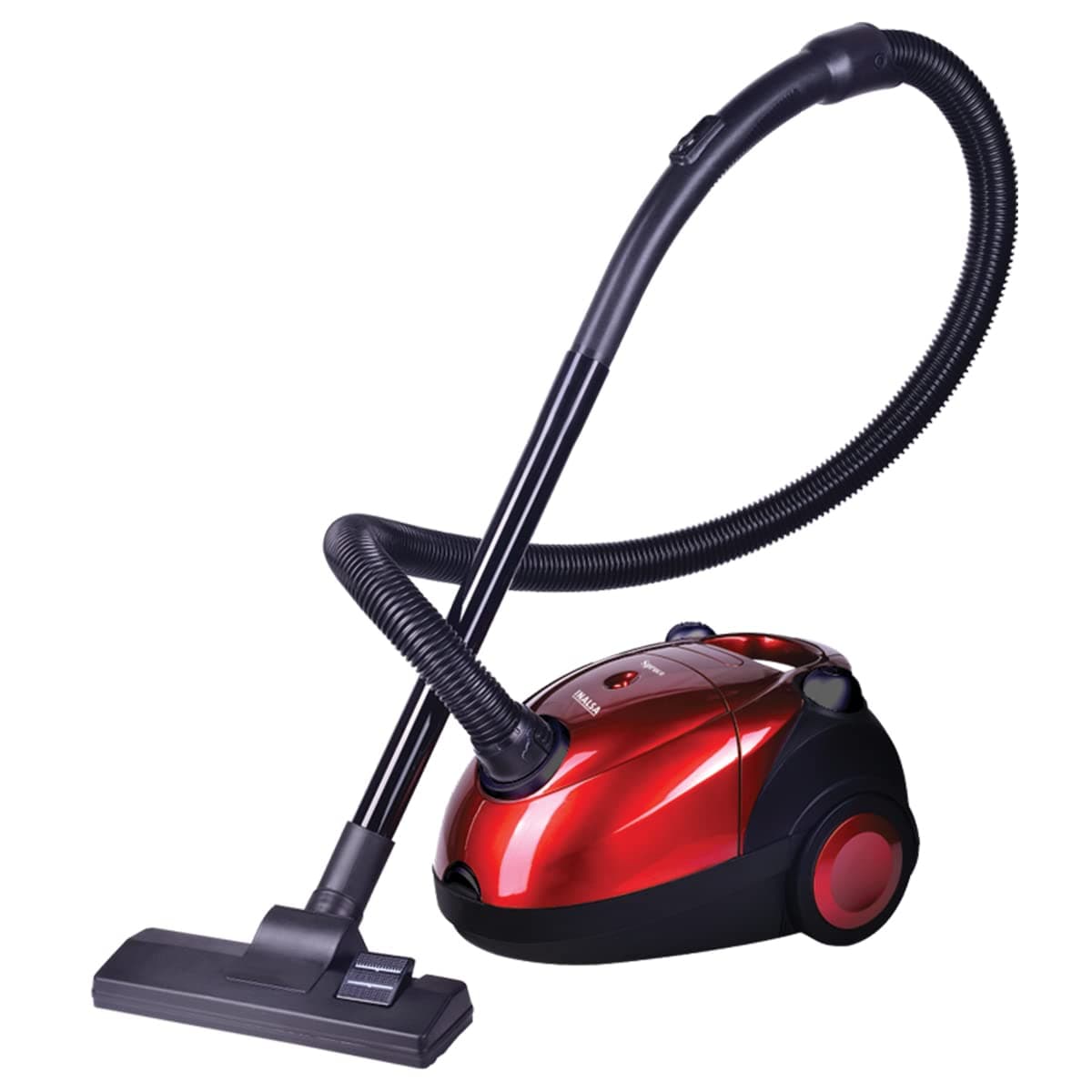 Vacuum Cleaner for Home Spruce-1200W| with Blower Function| Reusable Cloth dust Bag| Multiple Accessories | Dust Full Indicator | 2 Year Warranty (Red/Black)