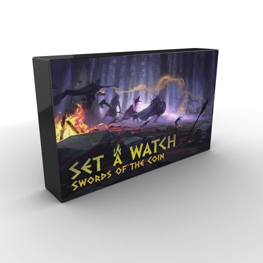 Set a Watch Swords of The Coin – Standalone Cooperative Adventure Game, 1–4 Players, Ages 14+, Strategic Puzzle Board Game, New Twists & Mechanics