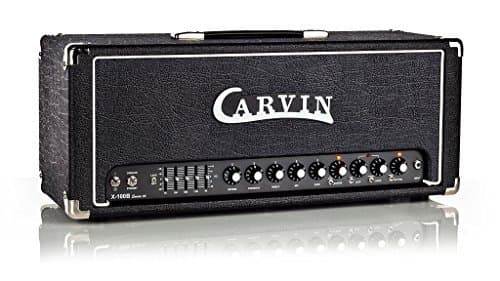 Carvin Audio X100B 100W Tube 2 Channel Guitar Amplifier Head with Graphic EQ, Boost and Reverb