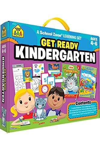 Get Ready Kindergarten Learning Set Mass Market Paperback – April 4, 2016