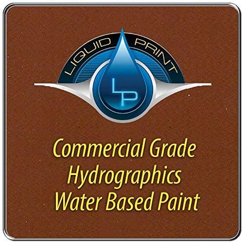 Medium Brown Hydrographics Paint - 1 Quart - Water Based - Liquid Print Hydrographics Paint Supplies