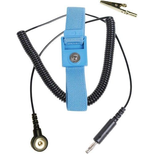 Trustat 04540 Adjustable Wrist Strap With 6' Cord