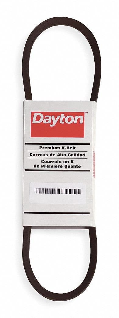 4L280 V-Belt, Outside Length 28", Pack of 5