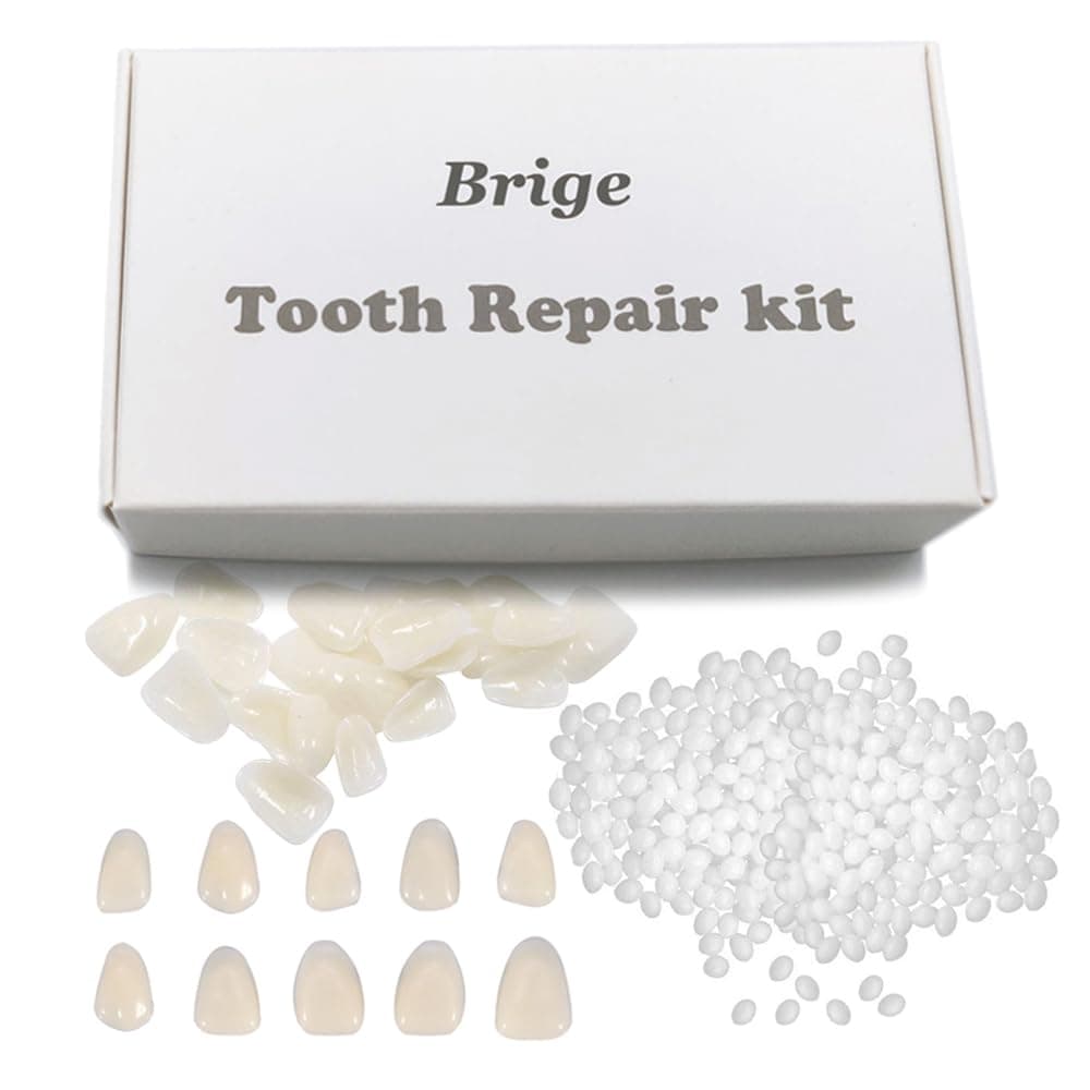 Tooth Repair kit for Filling The Missing Broken Tooth and Gaps-Moldable Fake Teeth and Thermal Beads Replacement Kit for