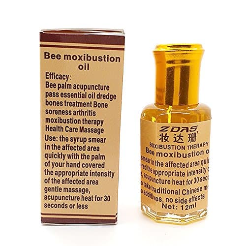 Balm Oil Rheumatic Pain Leg Pain Pain Relief Bee moxibustion 12 ml