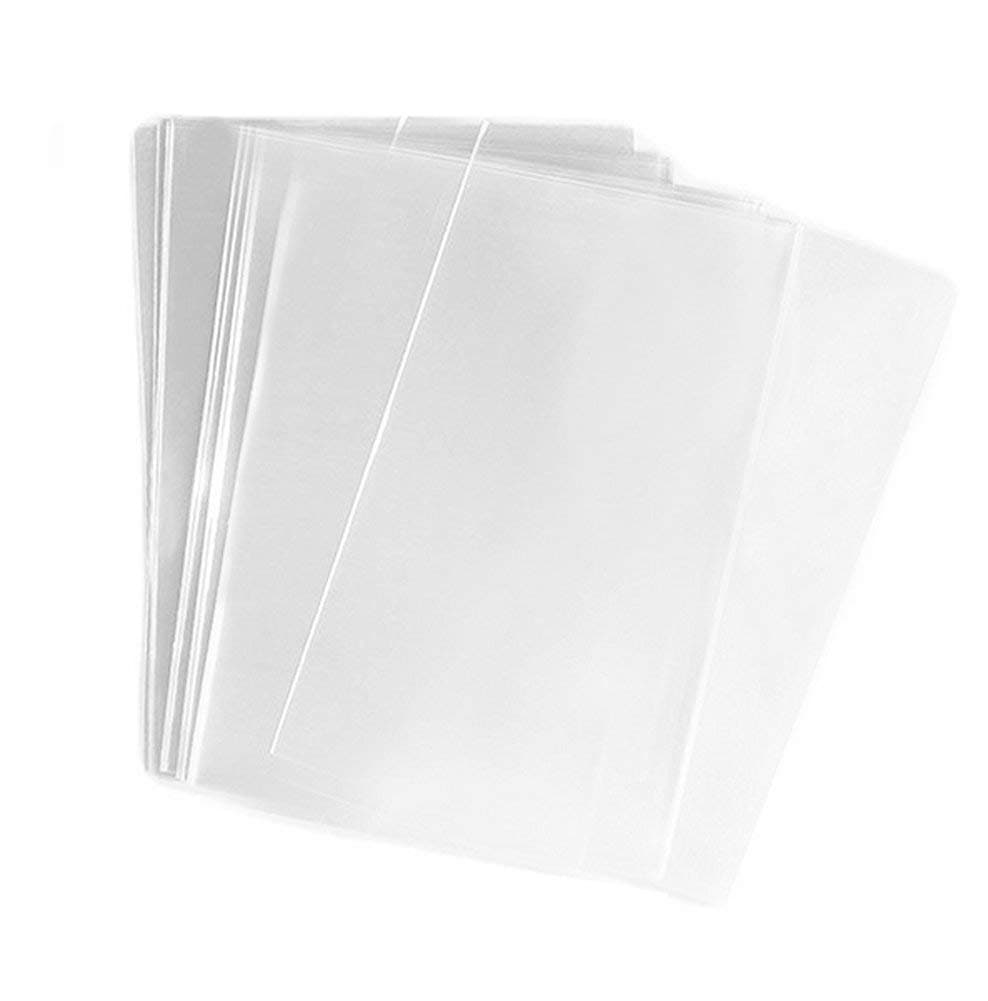 200 Pcs 5x7 Inches Clear Flat Cello/Cellophane Treat Bags Good for Pastry,Bakery,Cookie,Candy and Dessert