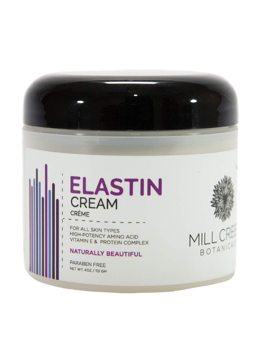 Mill Creek Botanicals Elastin Cream, 4 Ounce