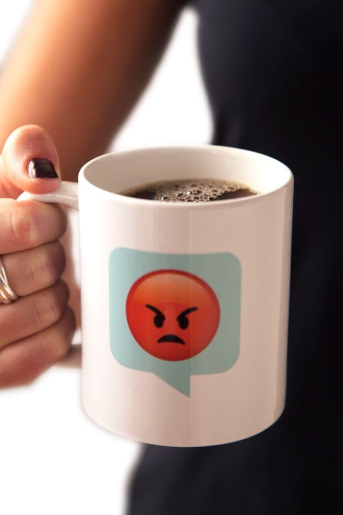 Emojimates Grrr Mug