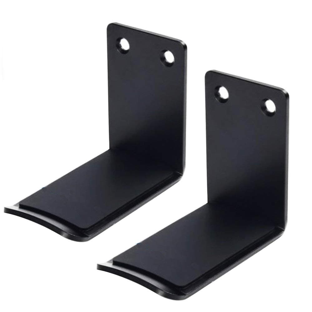 Headphone Holder, Aluminum Alloy Overhead Wall Hook Headset Under-Desk Hanger Stand Compatible with Headphone Sennheiser, Sony, Bose, Beats and AKG - 2 Pack