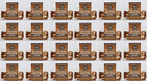 Earth Animal Case of 24 No Hide Venison Recipe Dog Chews, 4-Inch
