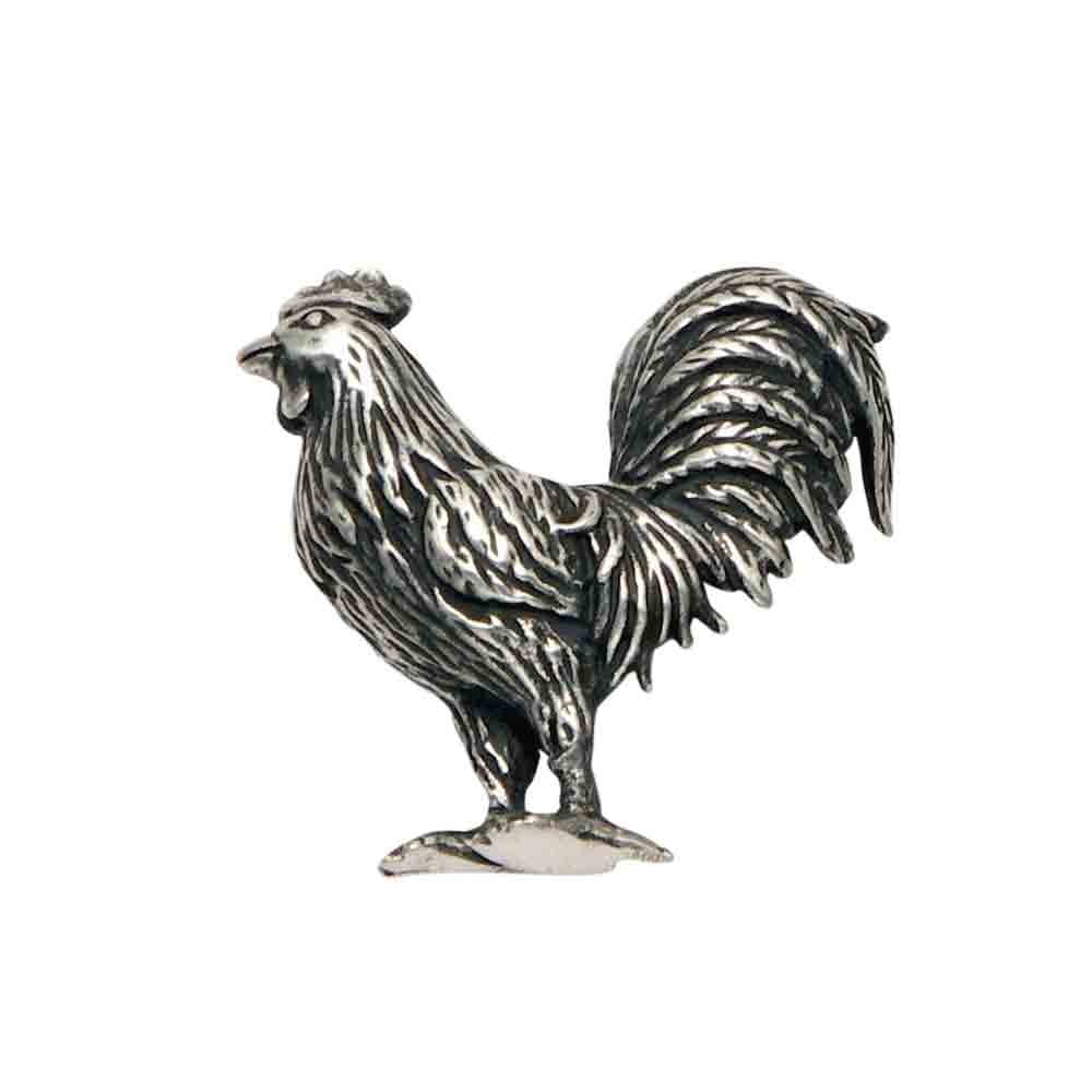 Sterling Silver Rooster Pendant