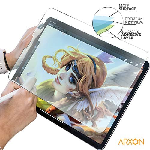 Paperlike Anti Blue Light iPad Pro 12.9 Screen Protector, High Touch Sensitivity Anti Glare Scratch Resistant Paperlike Film Compatible with iPad 2018/19 Release/Apple Pencil Compatible