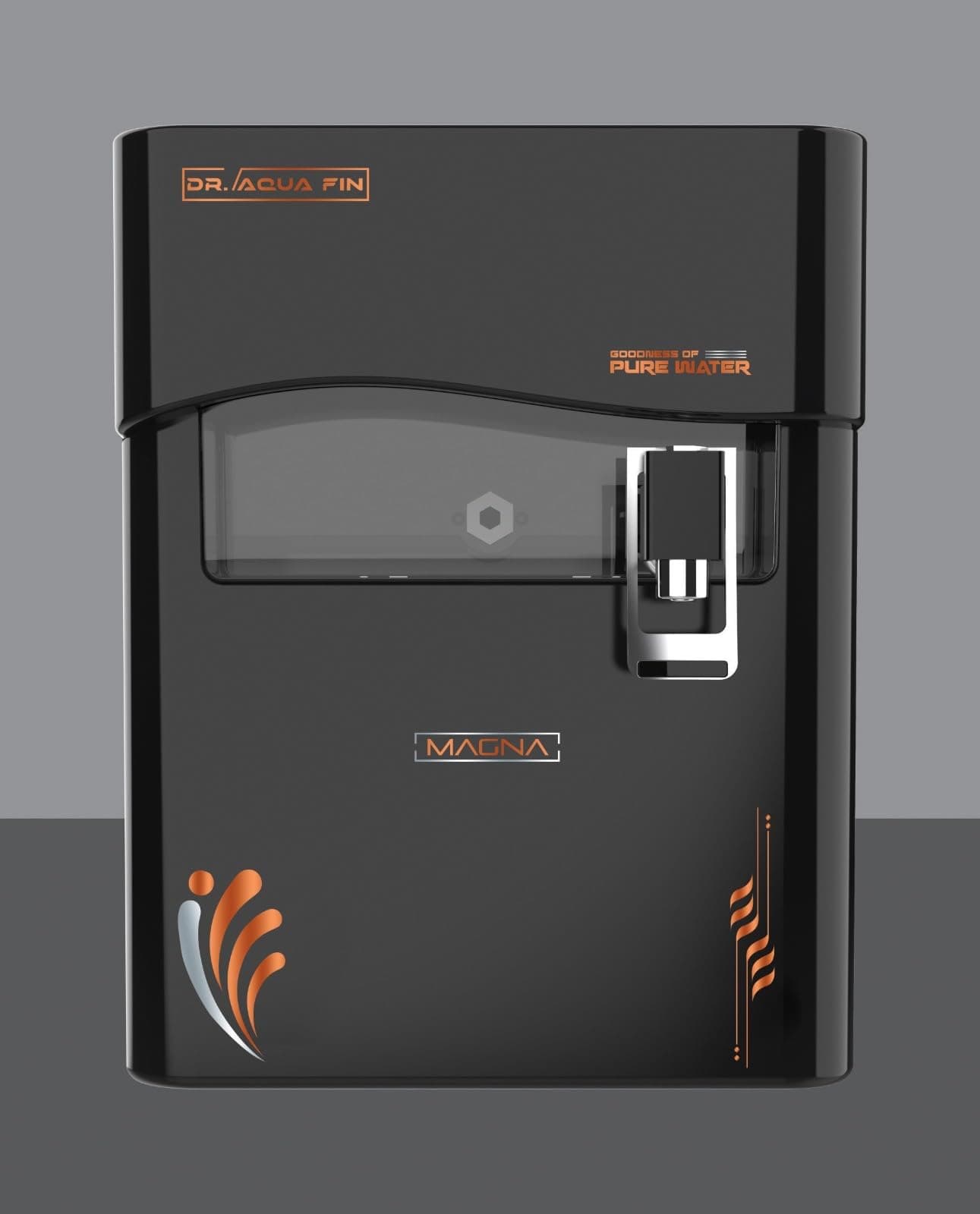 Dr. AQUAFIN, MAGNA - 11stage Purifier (RO + UV + UF +Copper + Alkaline + Added minerals + TDS, With -ve ORP). (16lit/hr).