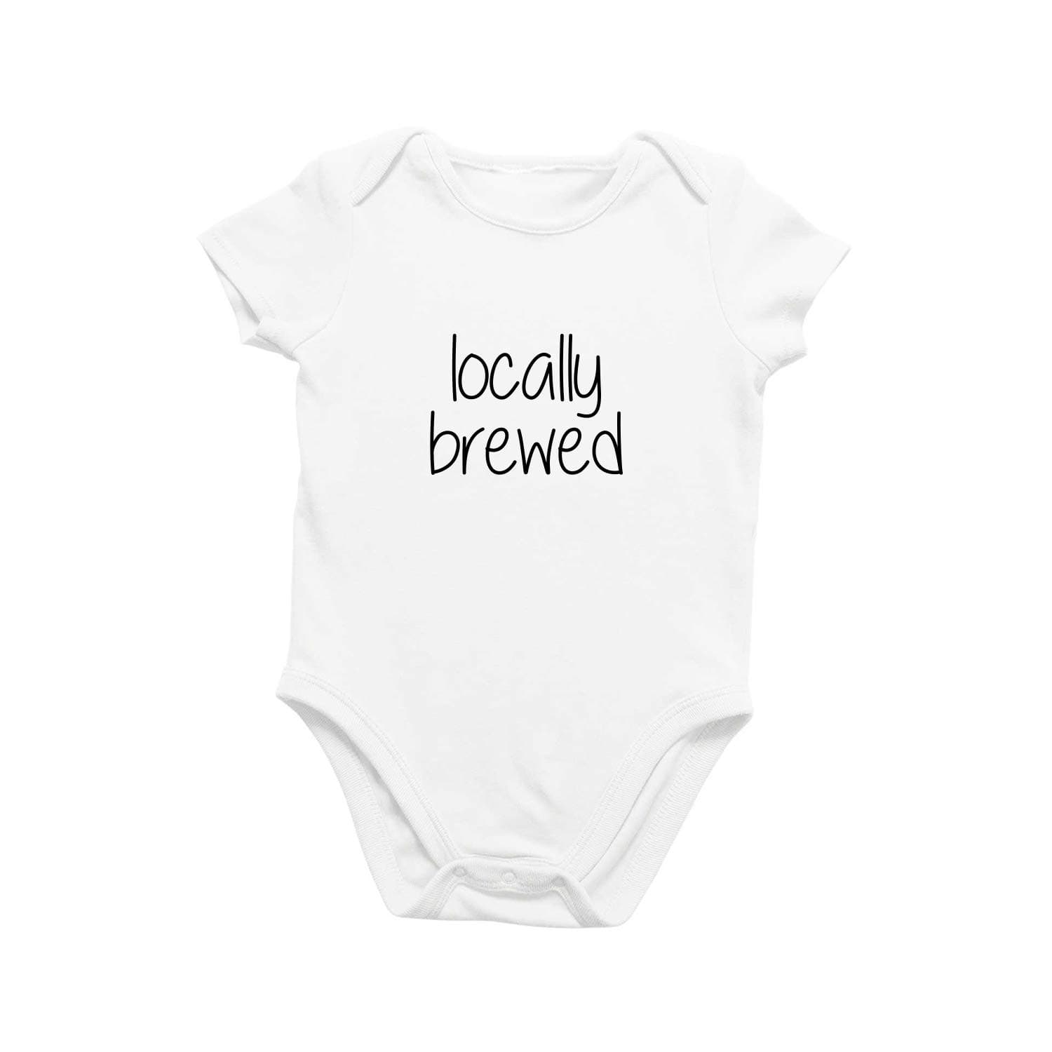 Printique Organic GOTS Certified Baby Onesie Unisex Bodysuit 0-18 months - Funny Sarcastic Design
