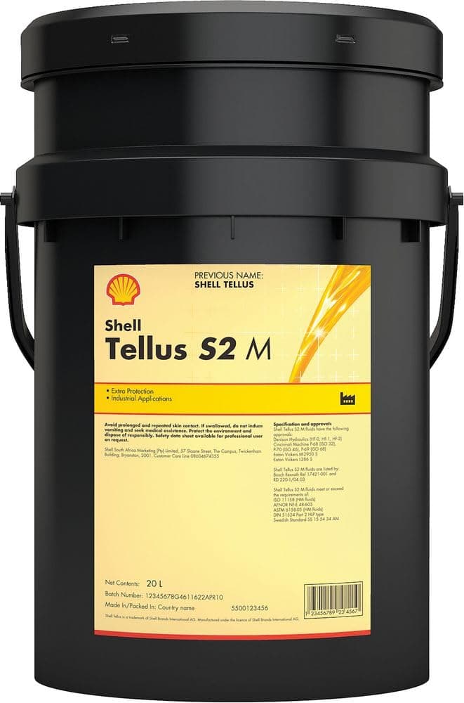 SHELL 9619 Oil Tellus S2 M68 20L