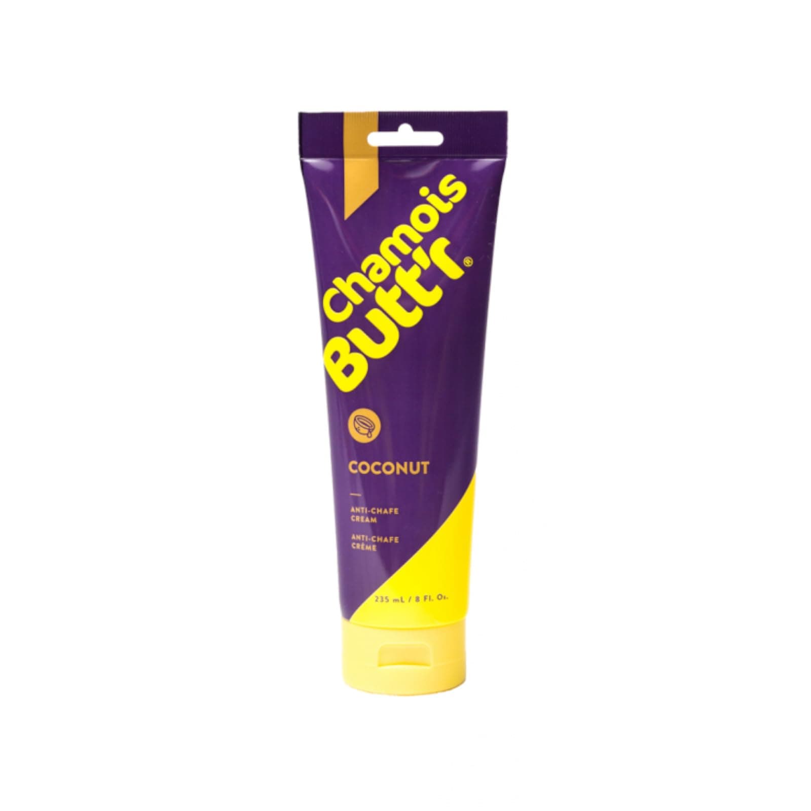 Chamois Butt'r Coconut Anti-Chafe Cream, 8 Ounce Tube