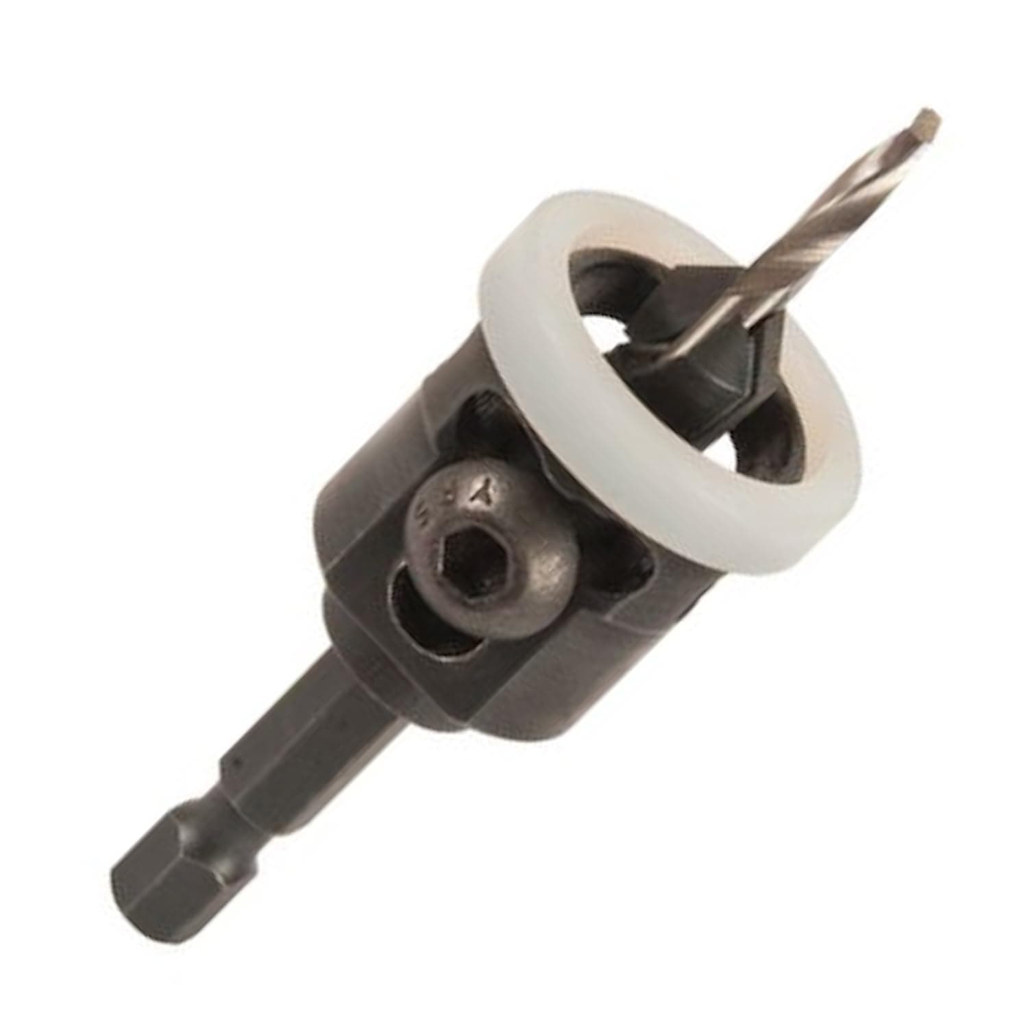 Snappy TCT No.10 Countersink with Depth Stop & 3.25mm HSS Drill, Quick Release System, SNAP/CSDS/10TC, Black